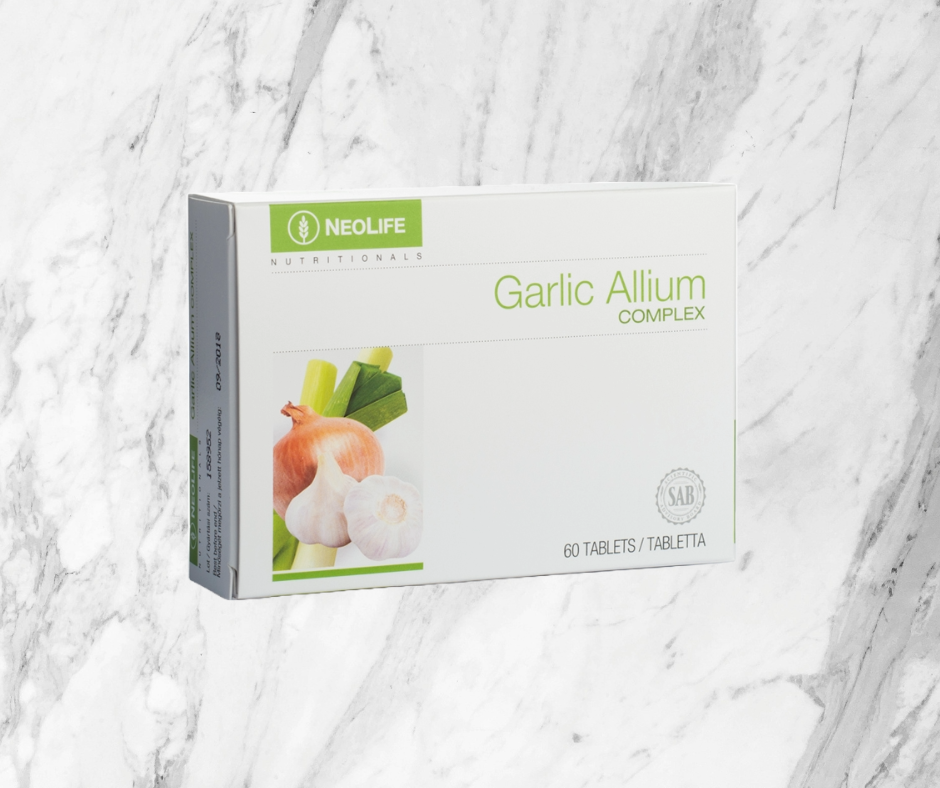 ,,Garlic Allium Complex“ Maisto Papildas (Česnako ir Svogūno)